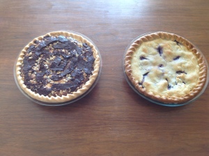 two pies